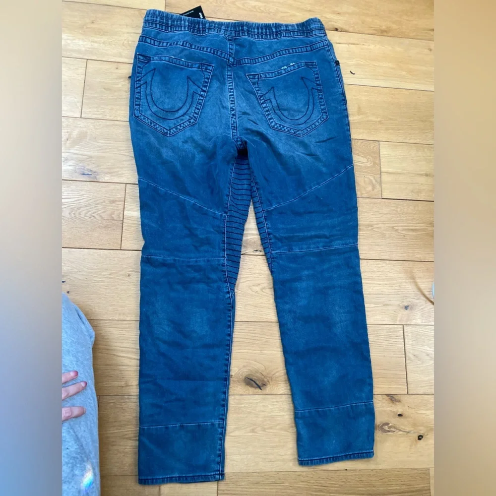 True Religion Mens denim Jean joggers
